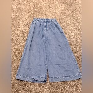 YFB Palazzo Wide-Leg Denim Pants